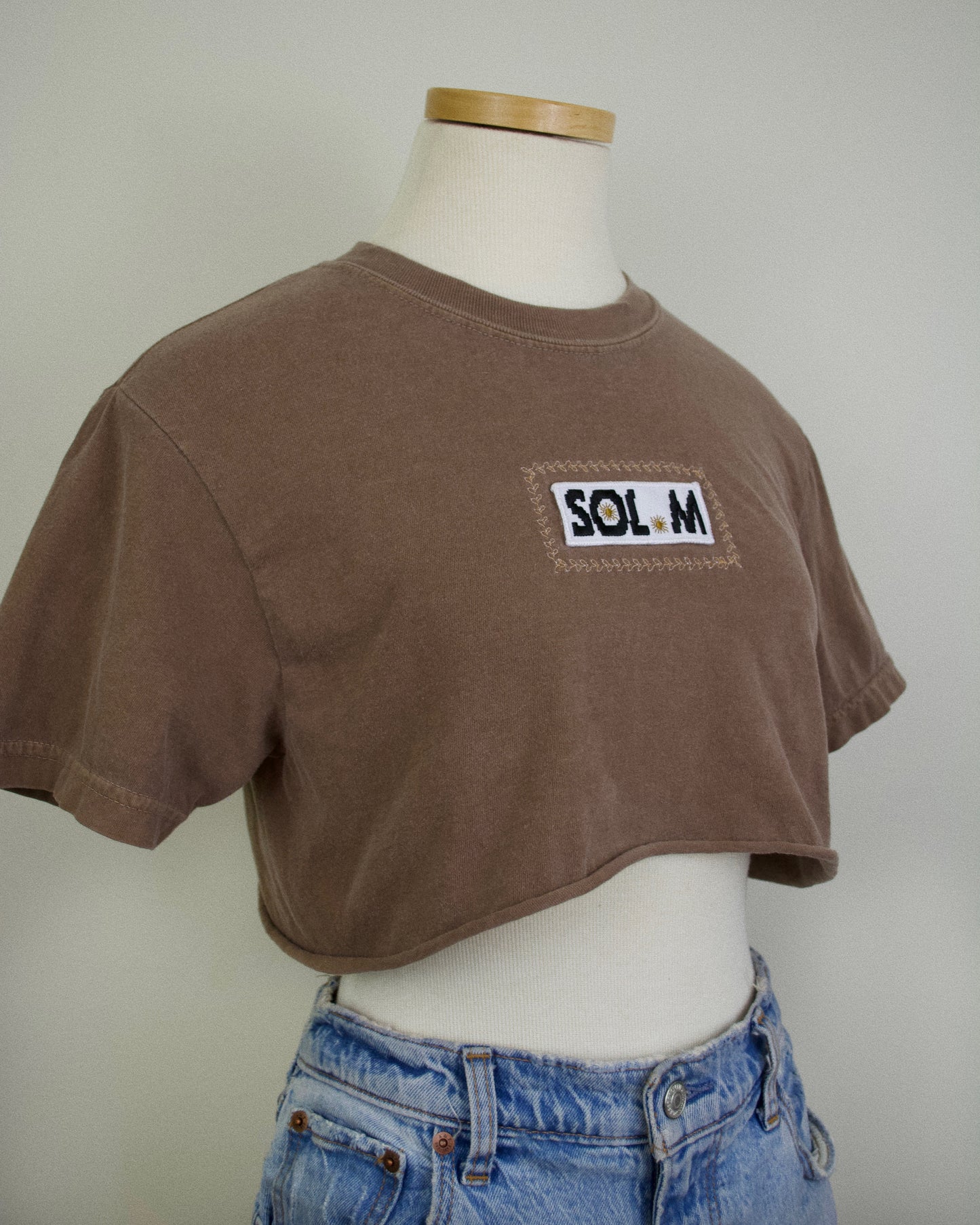 Scare Yourself Cropped Tee