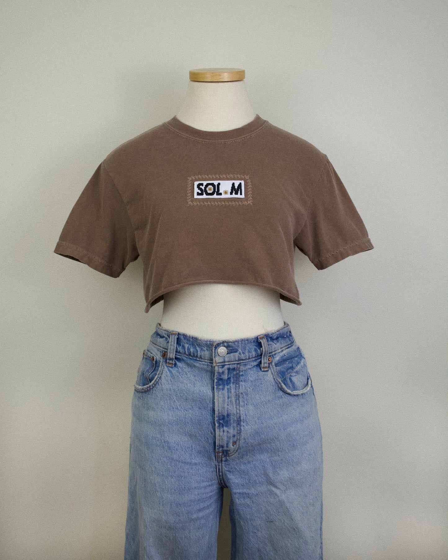 Scare Yourself Cropped Tee