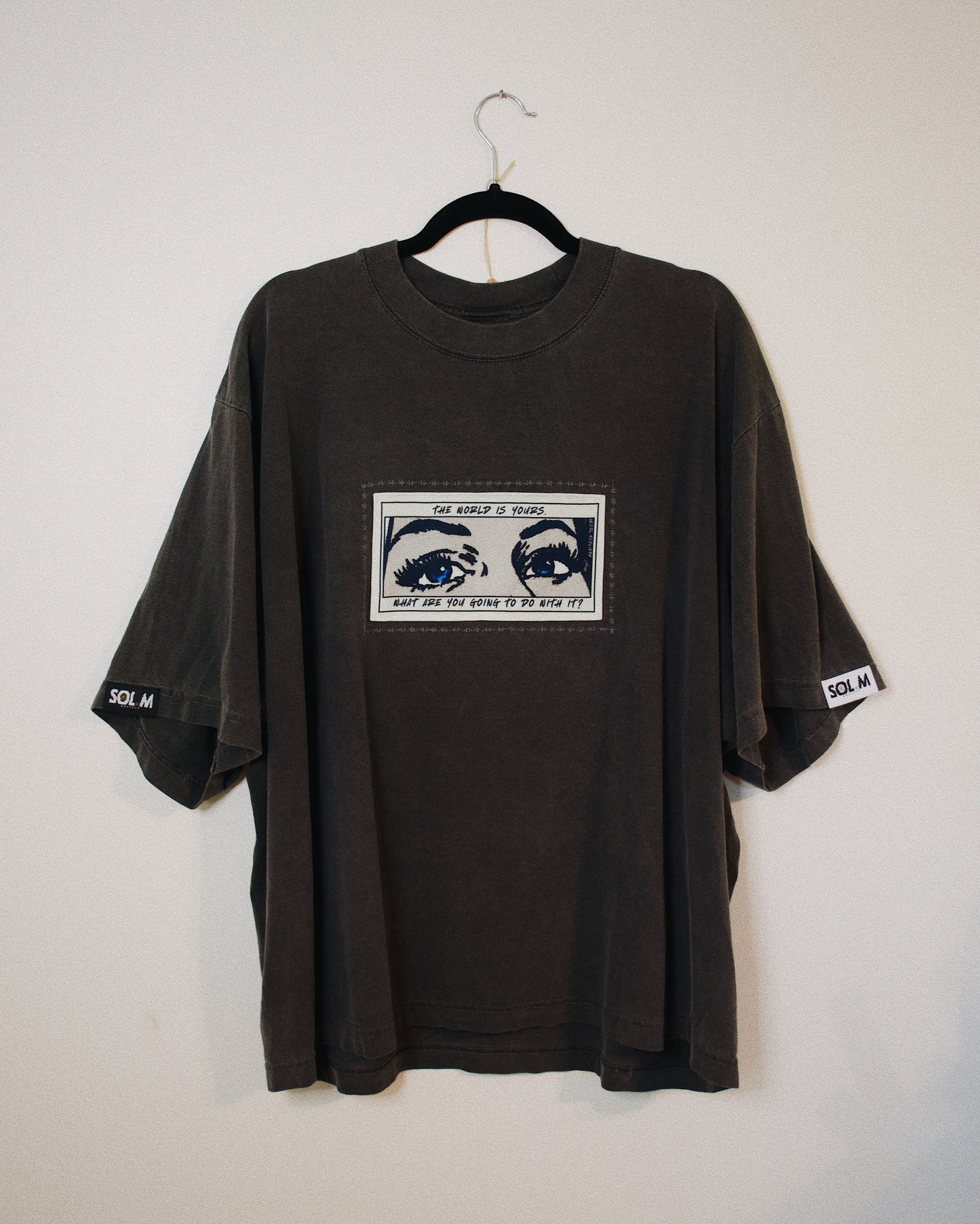 Blue Gaze Oversized Tee