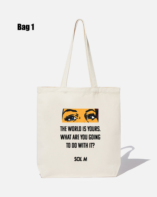 SOL.M Canvas Bag