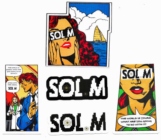 SOL.M Sticker Pack